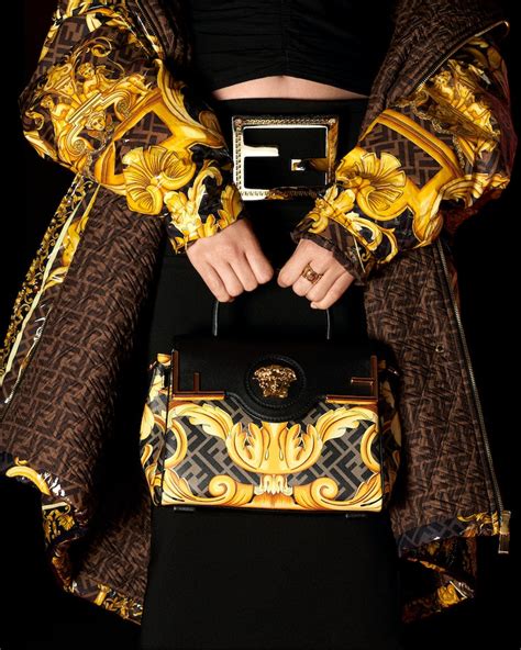 versace fendi bag|fendi and versace collection.